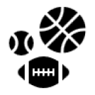 Various Sports Balls